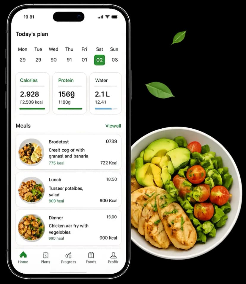 NoroMeal app preview
